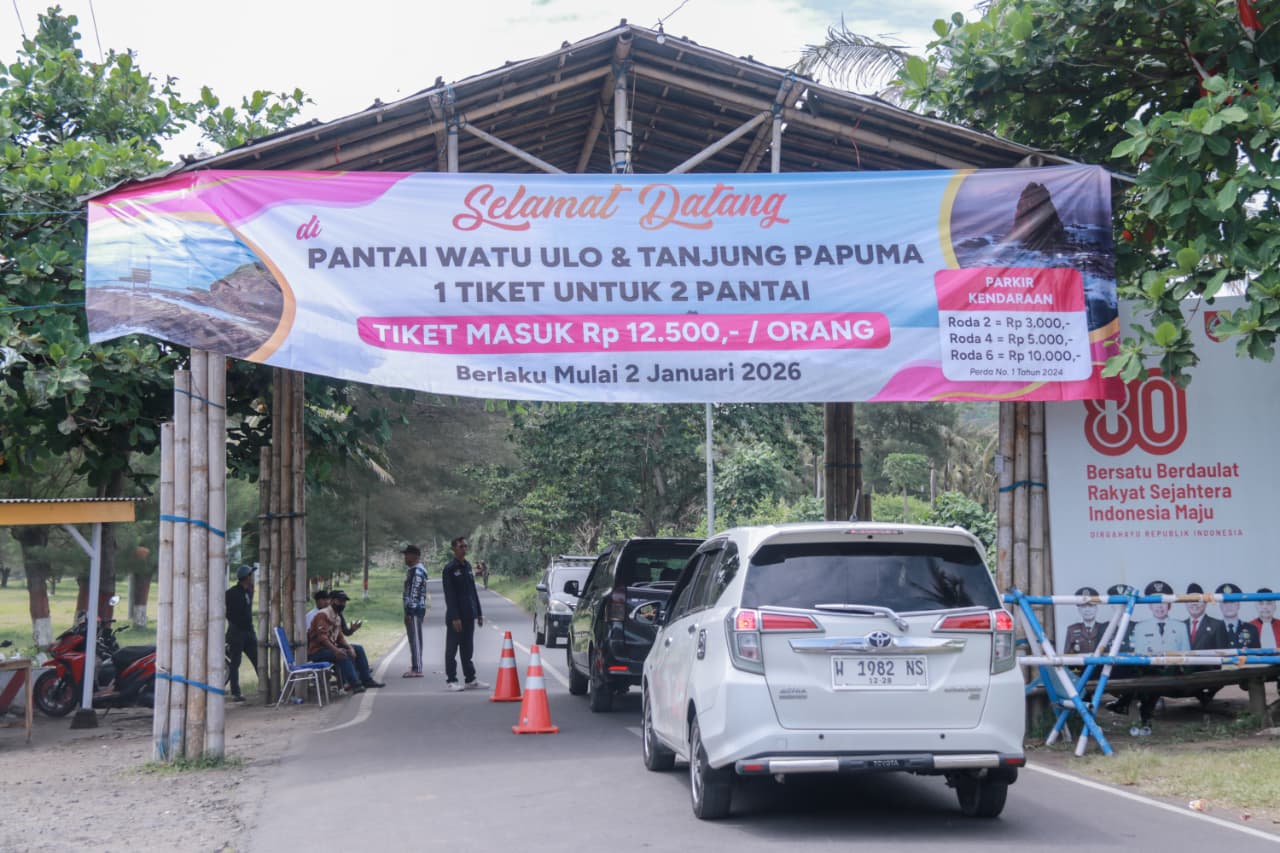 Integrasi Tiket Papuma dan Watu Ulo Resmi Diberlakukan Pengunjung Membeludak