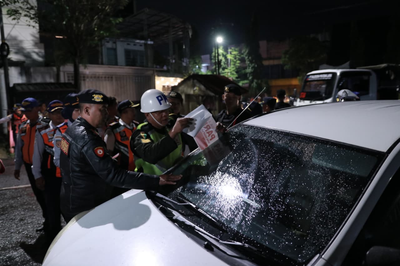 Tim Gabungan Gencarkan Penertiban Parkir Liar Pelanggar Terancam Denda Rp 500 Ribu