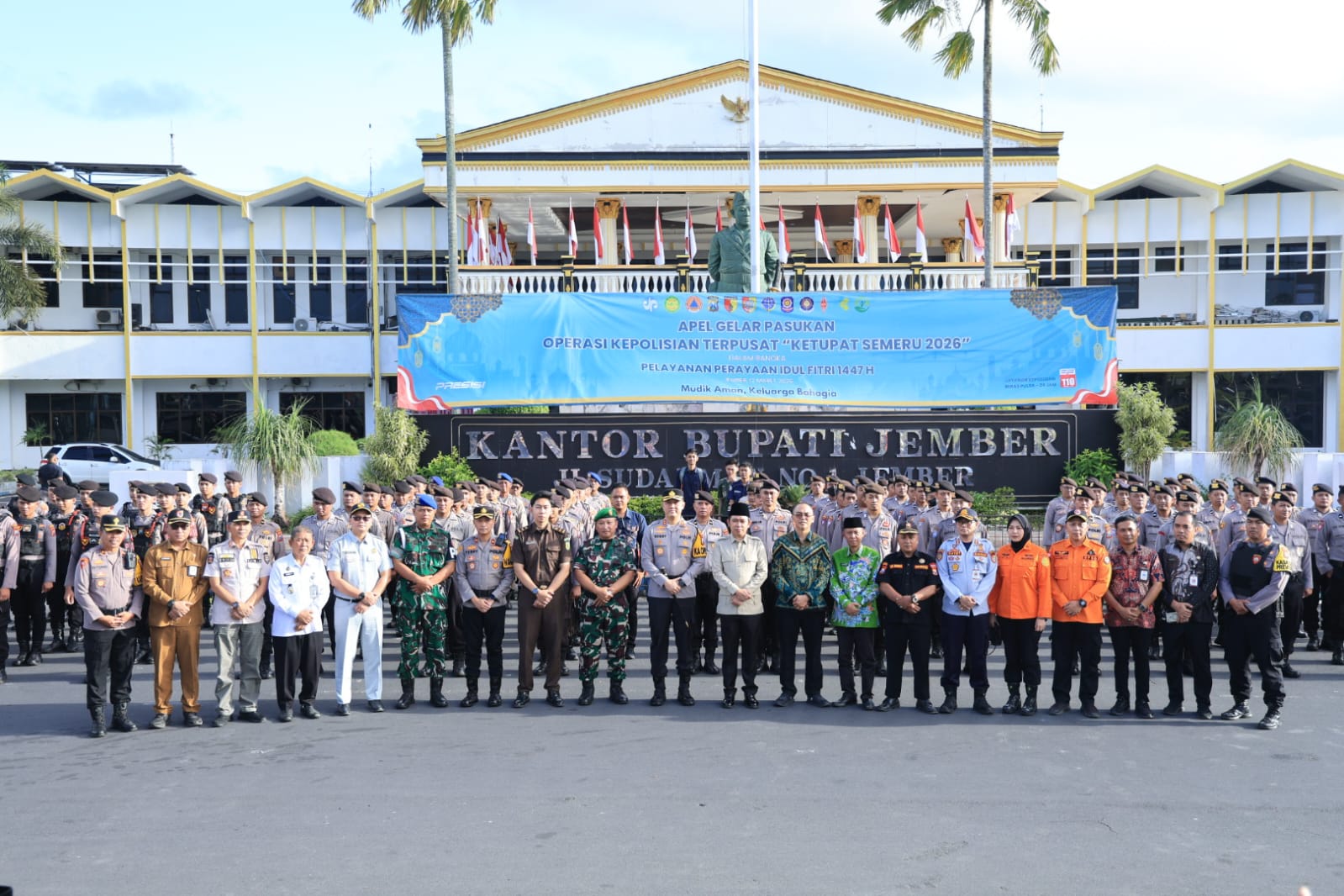 Jelang Lebaran 522 Personel Dikerahkan dalam Operasi Ketupat Semeru 2026 di Jember