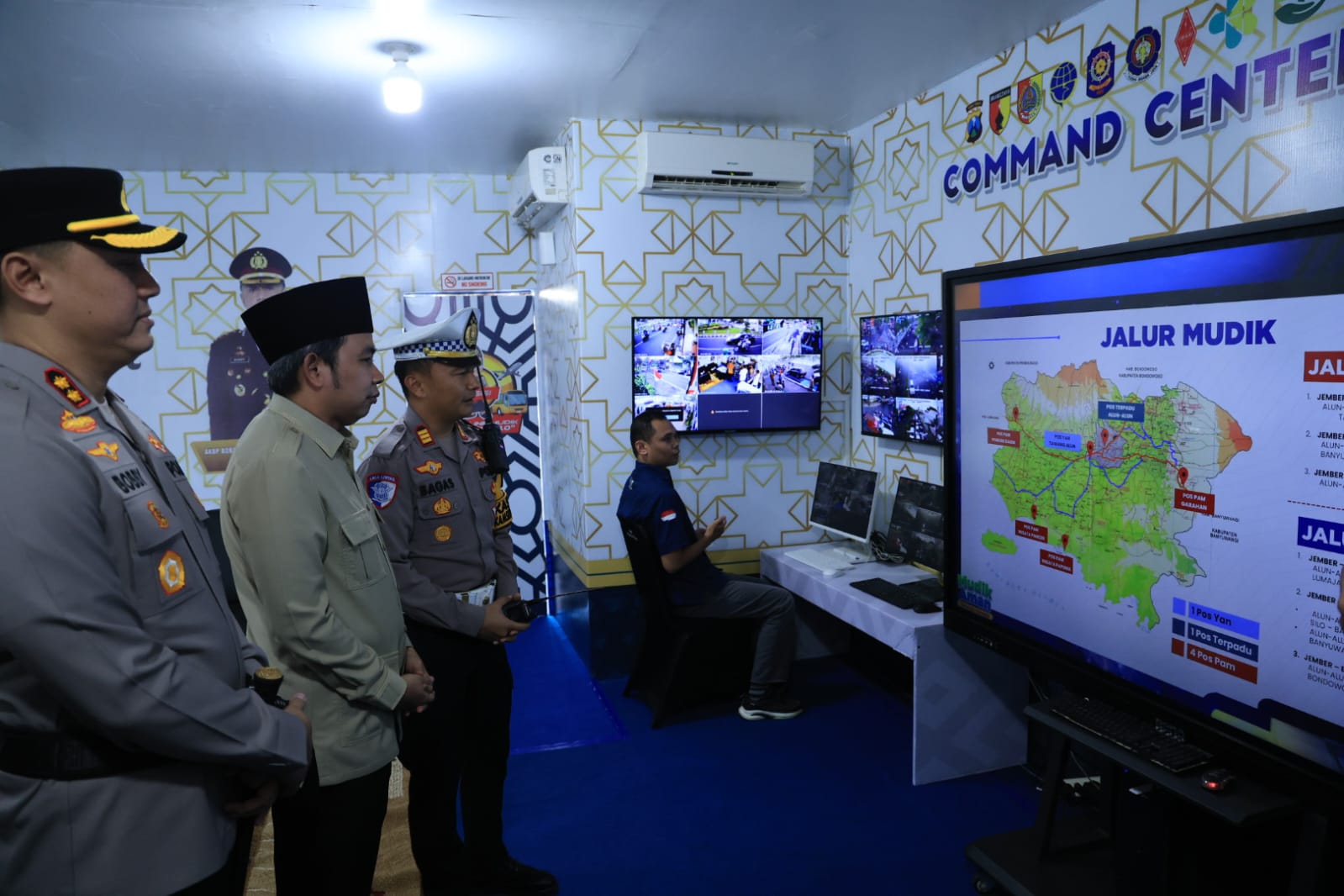 Gus Fawait Apresiasi Kesiapan Pos Pengamanan Mudik Jember