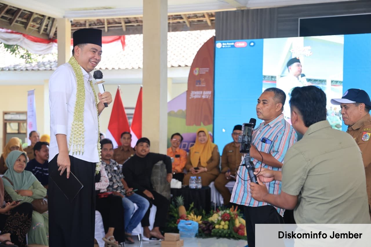 Jember Bidik Status Lumbung Pangan Nasional, Gus Fawait Genjot Anggaran Pertanian 2025