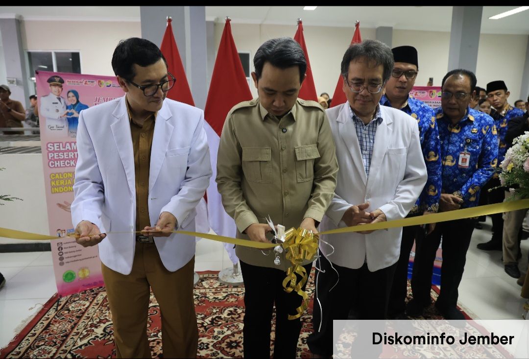 Gus Fawait Resmikan Klinik CPMI RSD Balung dengan Biaya Medical CheckUp Termurah se Jawa Timur