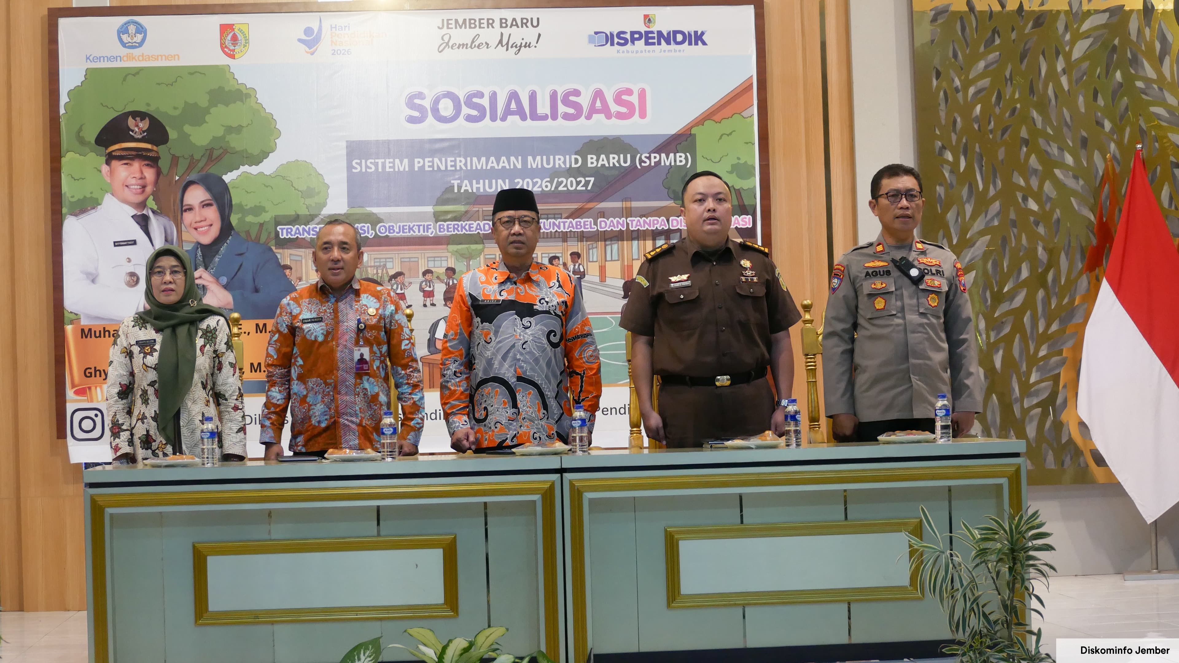 Dispendik Jember Sosialisasikan SPMB 2026 2027 Wujudkan Penerimaan Murid Baru yang Transparan dan Berkeadilan