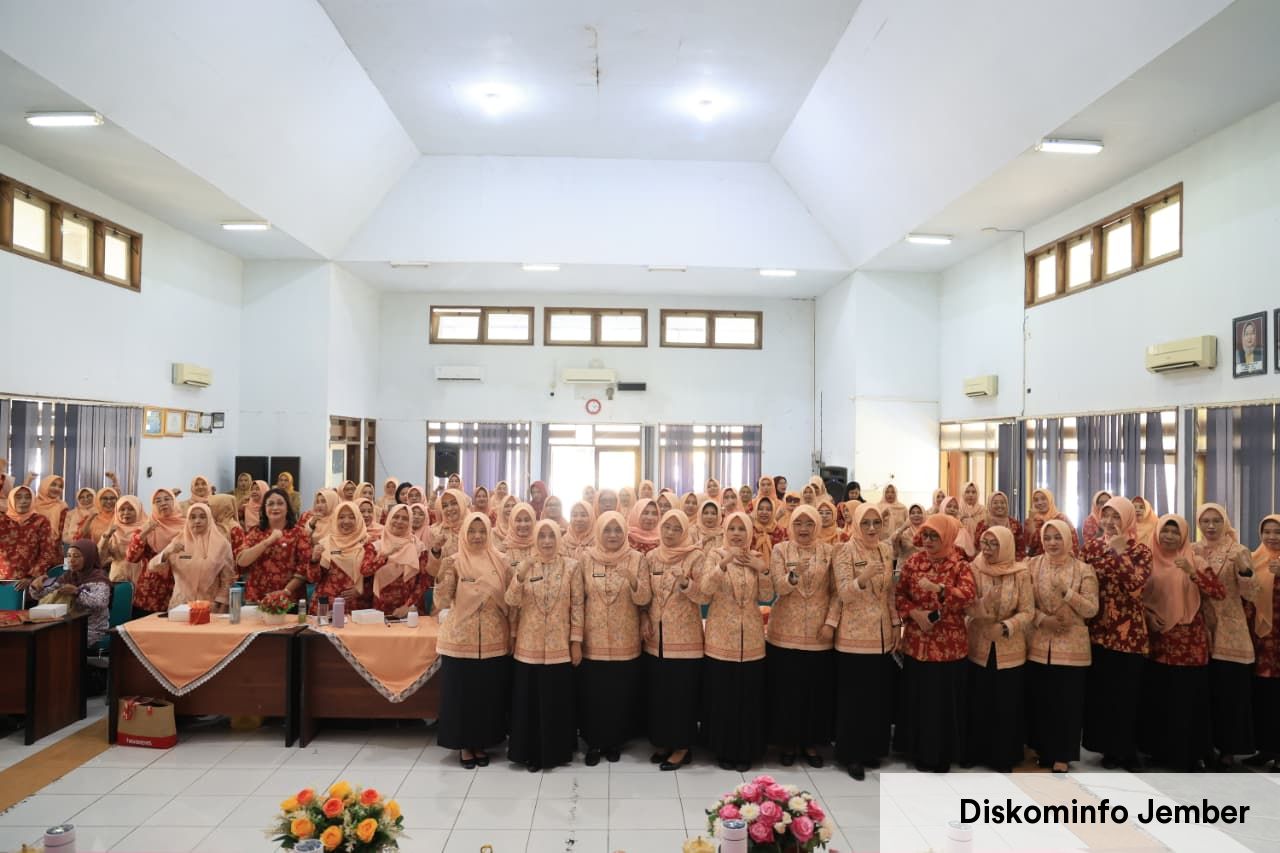 DWP Kabupaten Jember Dorong Pemberdayaan Anggota Melalui Penguatan Ekonomi Keluarga dan Kepedulian Lingkungan