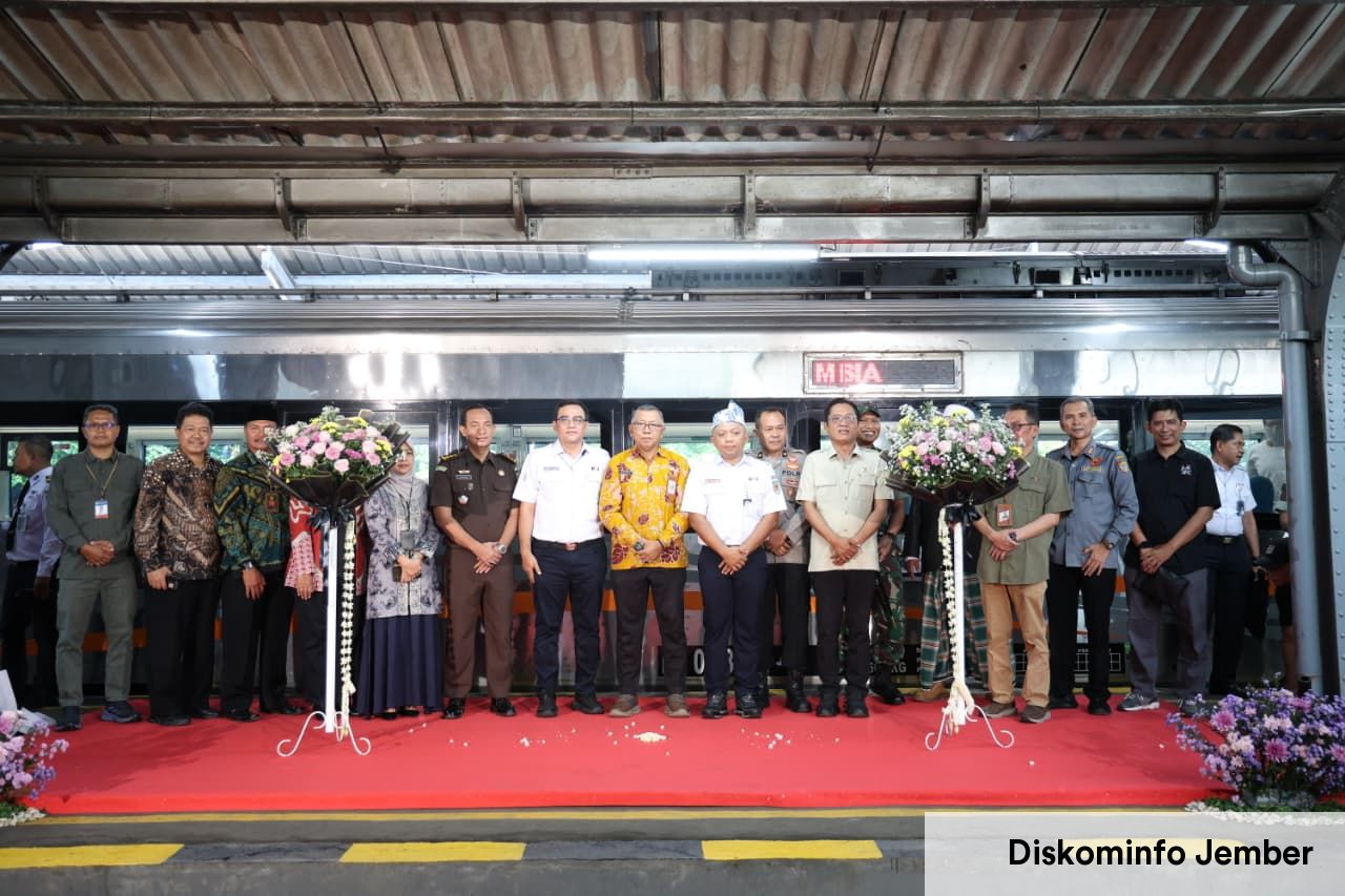 KAI Daop 9 Resmi Operasikan KA Pandalungan 2, Diharapkan Mampu Membawa Perubahan bagi Pembangunan Jember