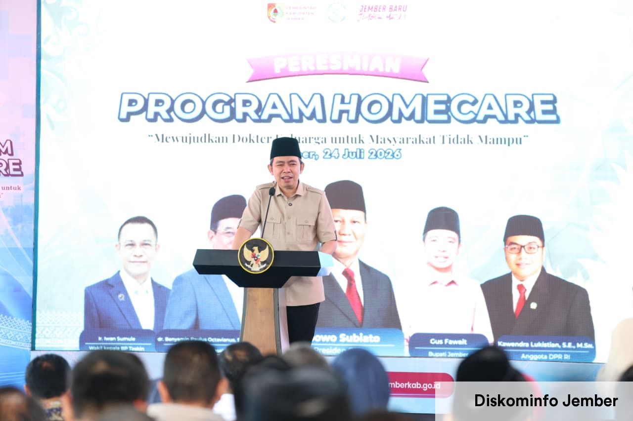 Dekatkan Akses Kesehatan Warga Kurang Mampu, Pemkab Jember Resmi Luncurkan Program Homecare
