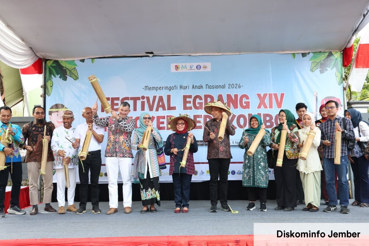 21 Penampil Hadir di Festival Egrang ke XIV, Ledokombo Rayakan Tradisi dalam Keberagaman