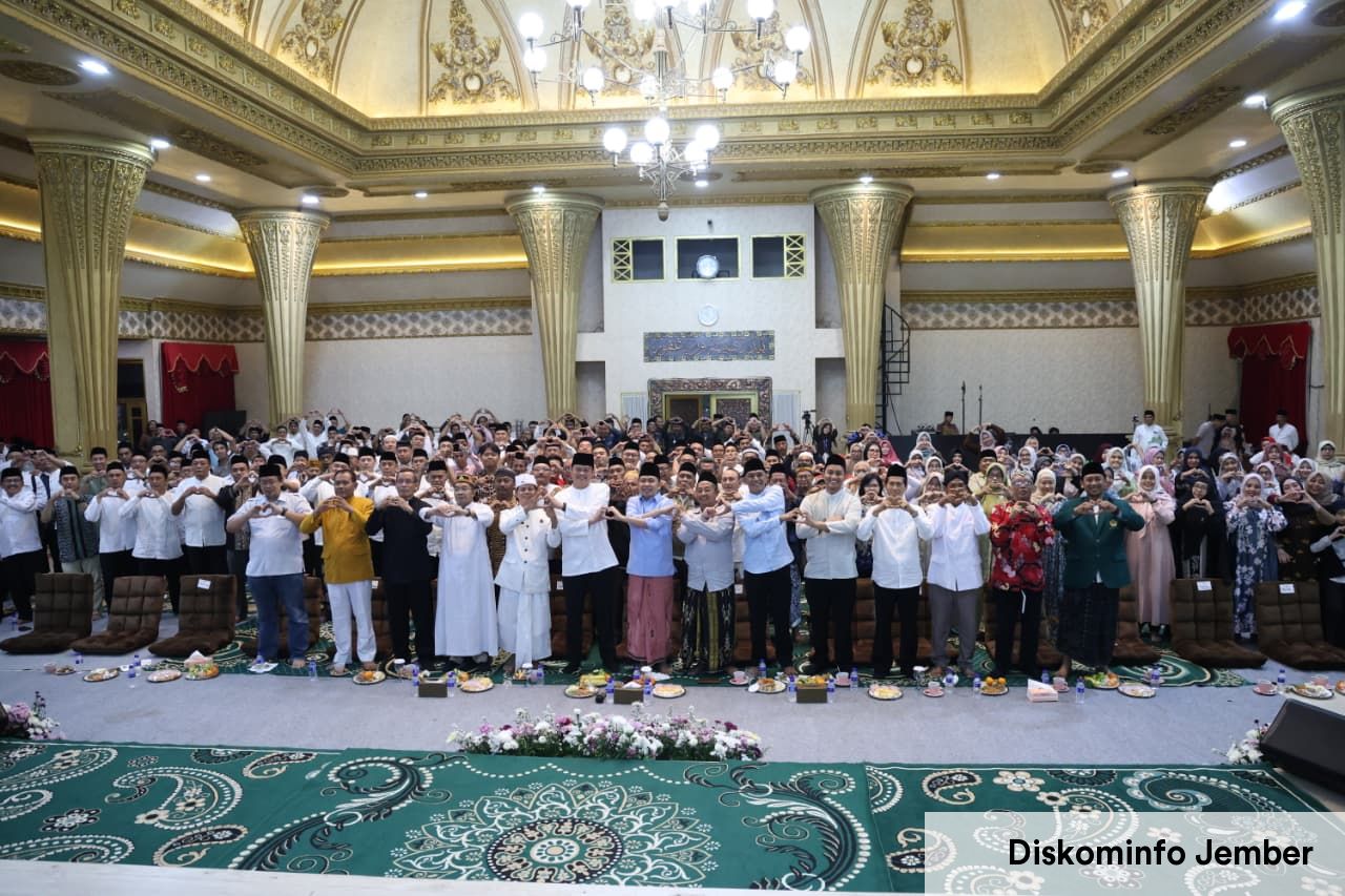 Pertama dalam Sejarah Jember, Doa Cinta Lintas Agama Sambut HUT ke 81 RI di Jember