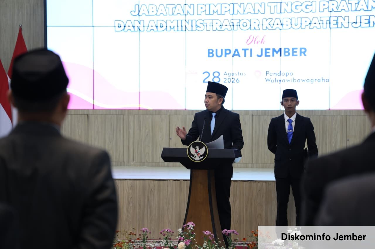 Akselerasi Kinerja Pemkab Jember, Gus Fawait Lakukan Penyegaran Pimpinan Tinggi Pratama dan Administrator