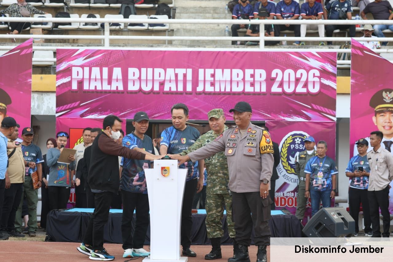 Piala Bupati Jember 2026 Resmi di Gelar, Gus Fawait Siapkan Generasi Emas Sepak Bola Sejak Dini