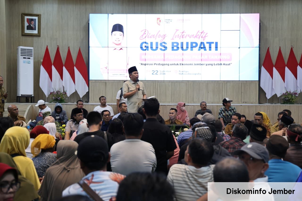 Respon Cepat Aspirasi Pedagang Pasar Tanjung, Gus Fawait Buka Ruang Dialog dan Bentuk Satgas Gabungan