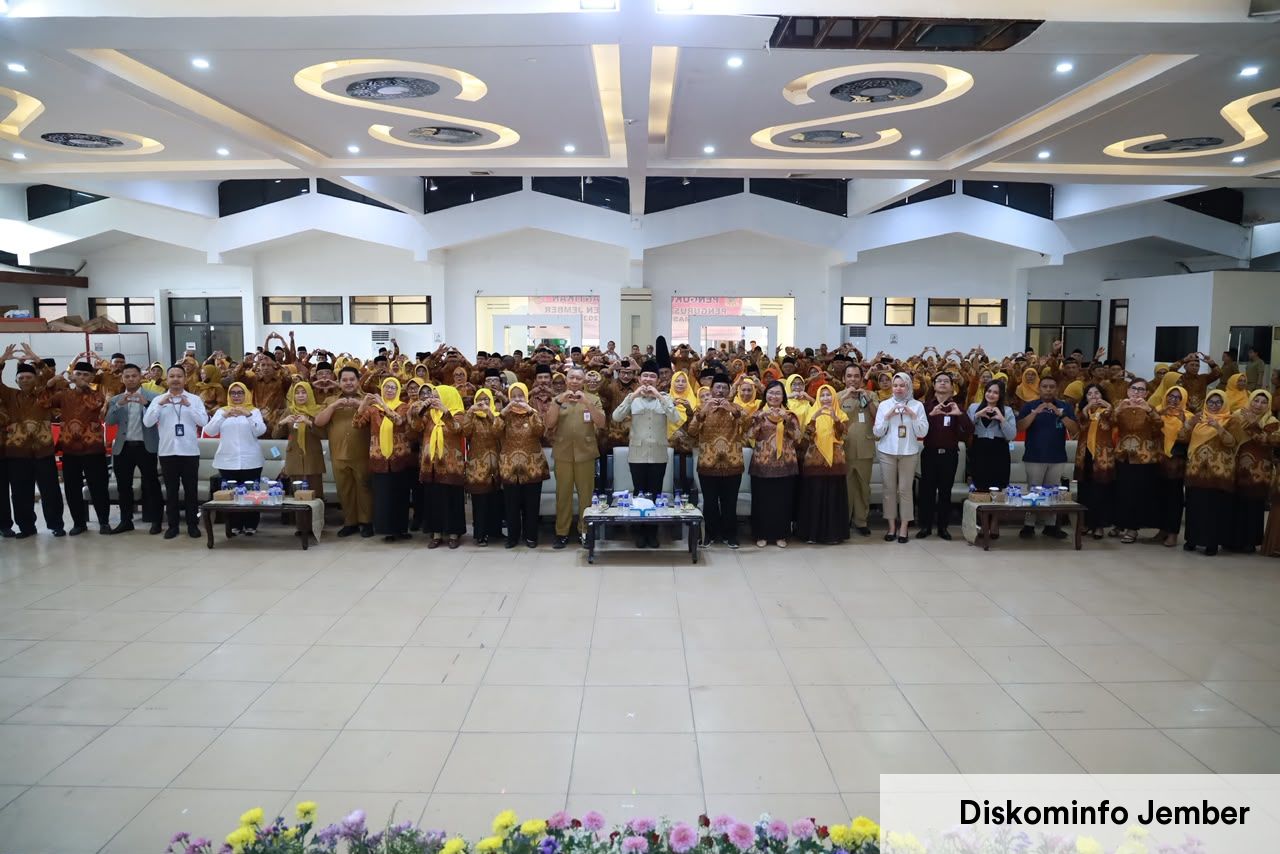Pengurus PWRI Jember Dikukuhkan, Teguhkan Peran Wredatama dalam Pengabdian
