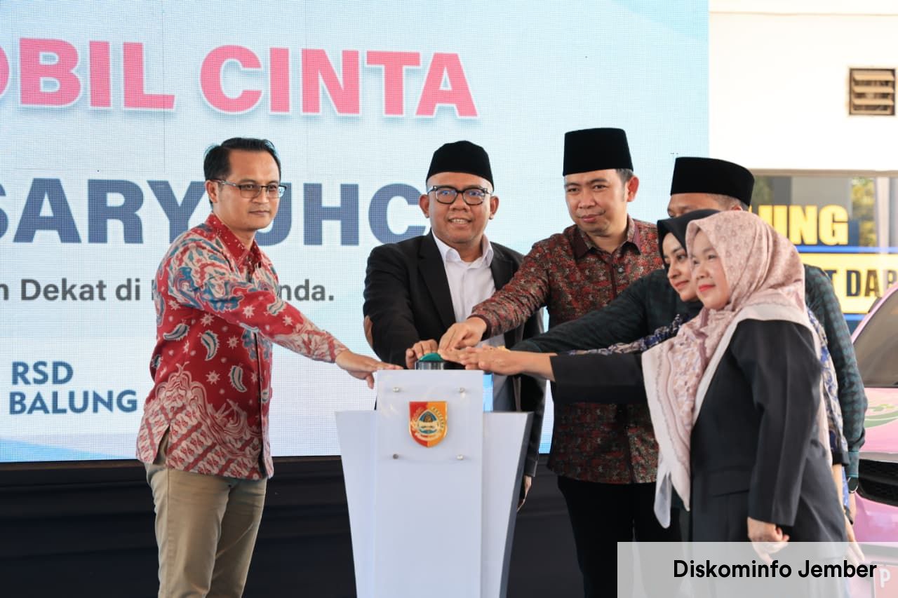 Jember Luncurkan Mobil Cinta, Antar Pasien Kurang Mampu Pulang Gratis