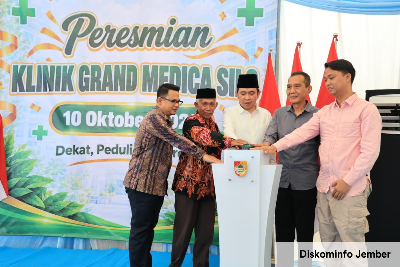 Resmikan Klinik Grand Medika Silo, Bupati Jember Dorong Pemerataan Layanan Kesehatan Hingga Pelosok Jember