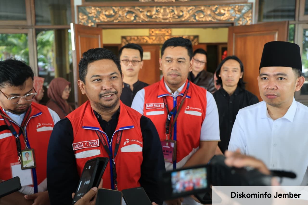 Bupati Jember Pastikan Pasokan BBM Aman, Pertamina Imbau Masyarakat Bijak Gunakan Energi