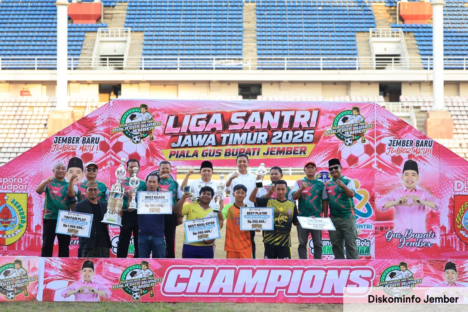 Dukung Potensi Santri, Pemkab Jember Sukses Gelar Liga Santri Jawa Timur Piala Gus Bupati 2026
