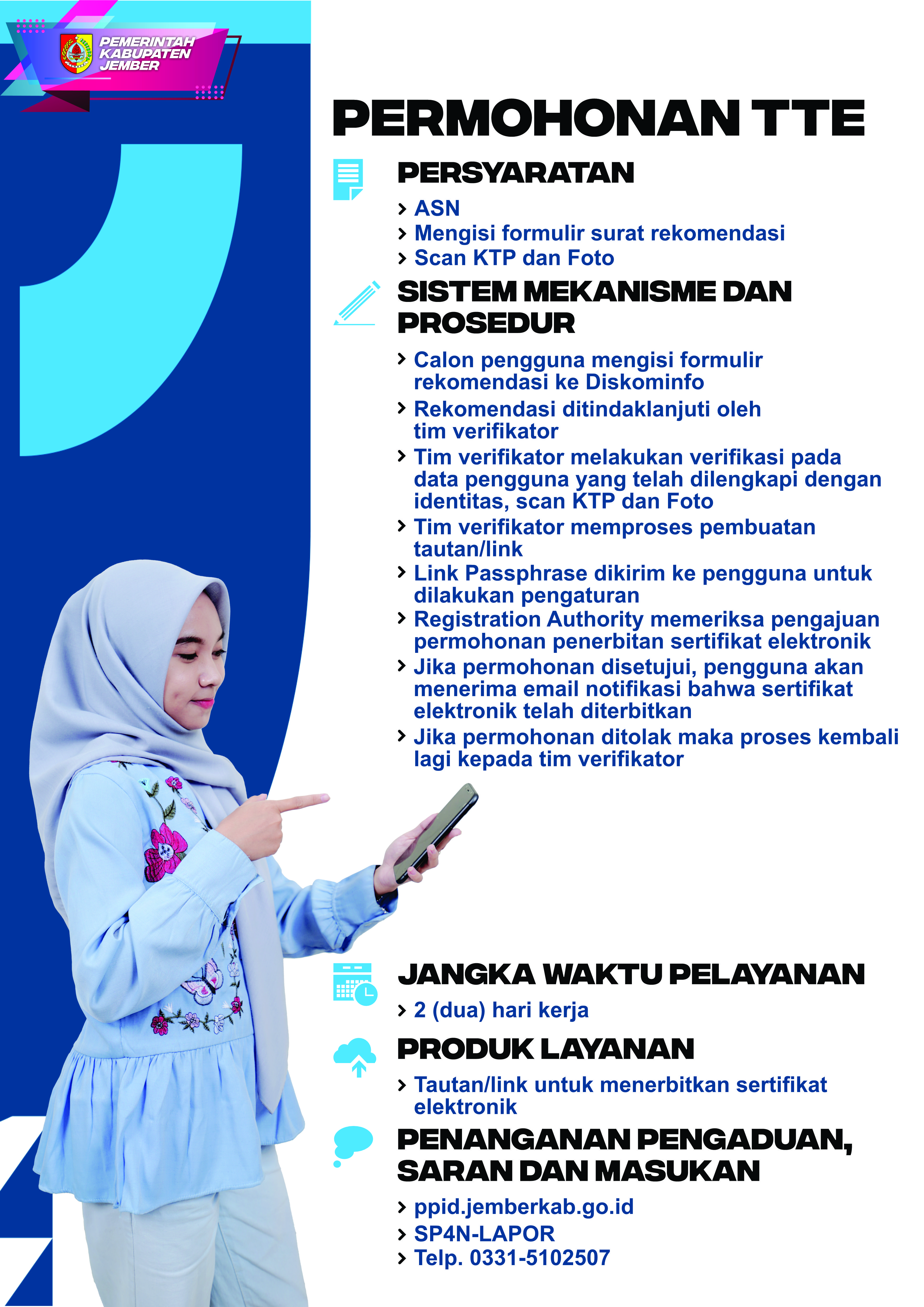 Permohonan TTE (Tanda Tangan Elektronik)